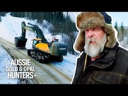 Tony Beets Builds His New Excavator In Sub-Zero Temperatures! | Gold Rush: Winter's Fortune