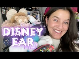 Disney Ear Haul | MY ENTIRE DISNEY EAR COLLECTION | Disney Haul 2025