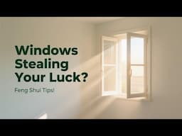 Windows Are Stealing Your Luck: Feng Shui Window Hacks