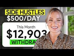Best Side Hustles For Spring/Summer 2025 (up to $500 per day)