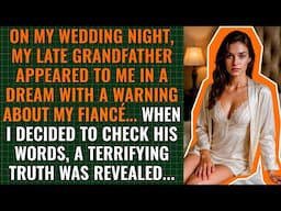 On my wedding night, my late grandfather appeared in a dream and warned me about my fiancé…I checked