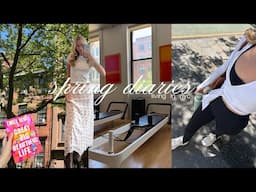 spring diaries | may book club, pilates + getting my sh*t together