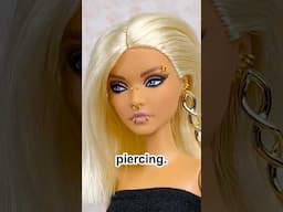 Giving Barbie a Nose Bridge Piercing…