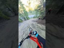 Dangerous Shute Next to Highway…🫣😳 #fypシ゚viral #fyp #mtb #fy