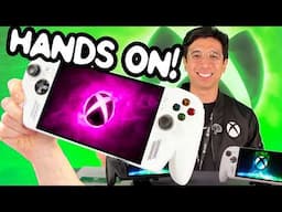 Hands on with the NEW Xbox Ally Handheld!