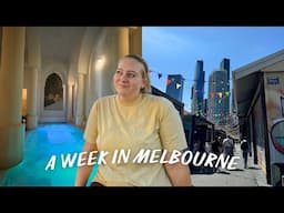 Realistic WEEK IN THE LIFE Living in Melbourne | driving Albert Park Circuit, prepping for work trip