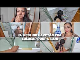 TEMOS ARMÁRIOS NOS BANHEIROS | APROVEITEI E DEI UMA GERAL | FICOU INCRÍVEL O RESULTADO