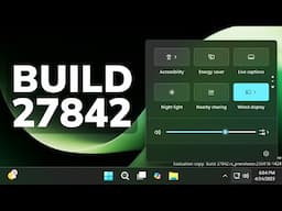 New Windows 11 Build 27842 – New BSOD Design, New Mouse Options and Fixes (Canary)