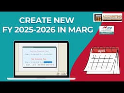 Marg ERP Software New Financial Year FY 2025-2026 in Hindi Step by Step