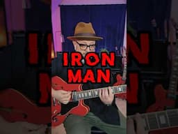 Learn IRON MAN by Black Sabbath With Just Two Fingers!