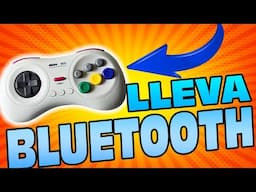 Este mando estilo SEGA te va a GUSTAR y es BUENO para el RETRO (8BitDO M30 Bluetooth)