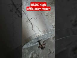 BLDC high efficiency motor