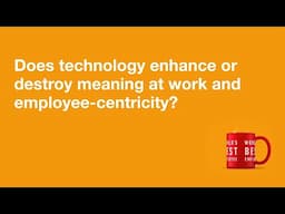 Professor Stephan Meier's "The Employee Advantage": Technology and the Employee