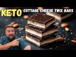 Easy 5-Ingredient Cottage Cheese Twix | Keto & High Protein