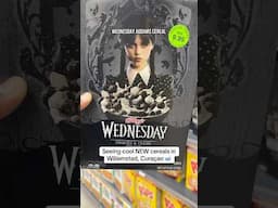 Kellogg’s Wednesday Addams Cereal #addamsfamily #wednesday