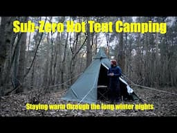 POMOLY HEX PLUS TIPI & DWELLER STOVE  -  Glamping in the Woods  -  Nocturnal Sounds of the Roe Deer