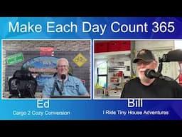 Upcoming Live Discussion With Ed Over At "Make Each Day Count 365". Come Join Us.
