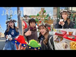 Japan Vlog 🍄 Universal Studios Japan with my brother, what we ate, exploring the new park area