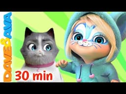 😻 Colors Song and More Nursery Rhymes | Baby Songs | Dave and Ava 😻