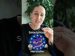 EU vs Smartphonehersteller - Wir findens gut #smartphone #technews