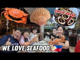 "My parents want to try seafood in the Philippines."