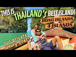 Hong Island tour | Thailand 4 Islands trip | Private luxury boat | THAILAND sightseeing travel guide