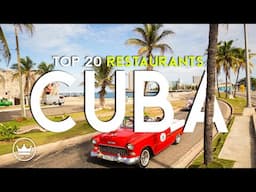 The Top 20 BEST Restaurants in Cuba (2025)