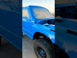 DIY Low Cost Automotive Painting with Rustoleum Outdoor Driveway Results #suzukisidekick