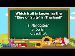 KIDS QUIZ    Fun daily quiz for children (13 June 2025) Fabulous 103 Pattaya Ep.1067
