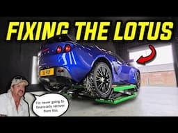 Fixing the problems on my CRASHED Lotus Exige!