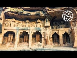 Siddhachal Rock-Cut Jain Temple Caves, Gwalior, India