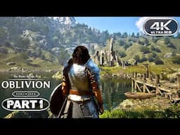 Oblivion Remastered Gameplay Walkthrough Part 1 - PC 4K 60FPS No Commentary