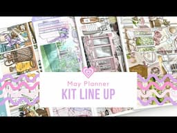 Planner Sticker Kit Line Up ☆ May 2025