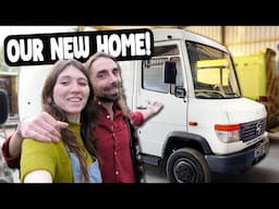 WE BOUGHT OUR DREAM VAN! | Converting Our MERCEDES VARIO Into Our Next Home! So it begins...