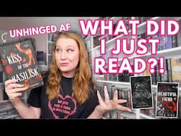 I have no idea what is going on 💀 | DARK & UNHINGED READING VLOG