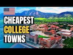 10 Cheapest College Towns to Live in 2025