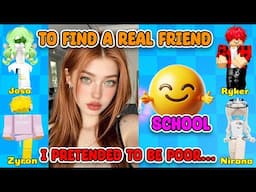 TEXT TO SPEECH Emoji Groupchat Conversations|| They Kicked Me Out For Being Poor|| Roblox Story