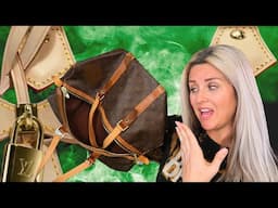Can I save this Trashed Louis Vuitton Duffel Bag?