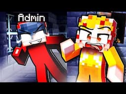 Using ADMIN COMMANDS to SCARE MY FRIENDS in a HAUNTED HOUSE!