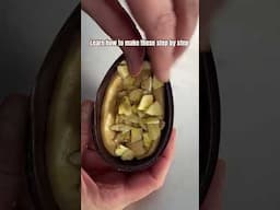 Praline Filled Easter Egg | Step by Step #chocolate #easteregg #easterchocolate