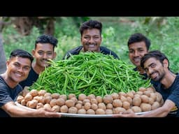 GUVAR BATAKA | Guvar Bataka Nu Shaak | Kathiyawadi Recipe | Village Rasoi