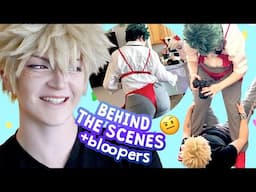 HOW CAN THIS GO WRONG? | BEHIND THE SCENES + Bloopers [ My Hero Academia BakuDeku Cosplay ]