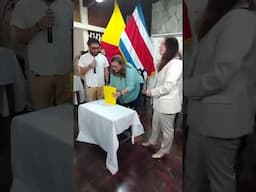 Claudia Dobles inscribe su precandidatura presidencial por el Partido Acción Ciudadana (PAC)