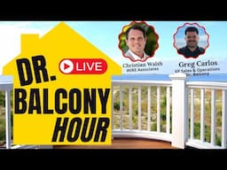 LIVE - Balcony Law Updates w/ Dr. Balcony