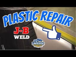 Repair Plastic Car Panels w/ JB Weld Plastic Bonder