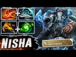 Nisha Beastmaster REXXAR - Dota 2 Highlights & Guides TV