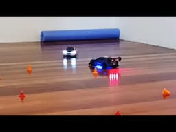 4WD 1:24 Drift RC Cars Demo. Nissan GT-R (GTR AE86) vs Ford Mustang (GTRPRO AE86PRO).
