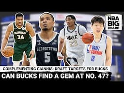 Bucks at 47: Can Milwaukee Find a Hidden Gem in a Thin 2025 Draft?