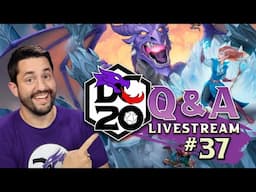 DC20 Beta Q&A #37
