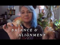 💎 Balance & Alignment 🙏 reiki asmr energy work session - soft spoken visual meditation